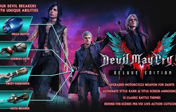Devil May Cry 5 ha già iniziato il pre load