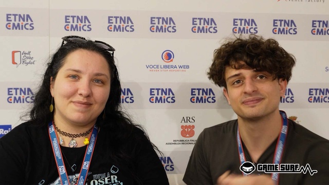 Lintervista a Rossa Caputo e Riccardo Suarez i doppiatori di Hazbin Hotel Etna Comics 2024
