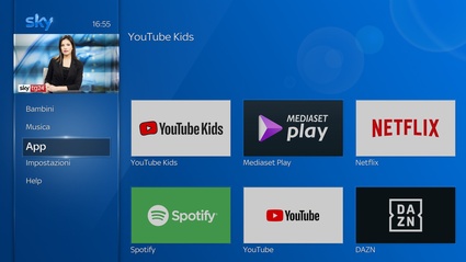 Youtube Kids arriva su Sky Q