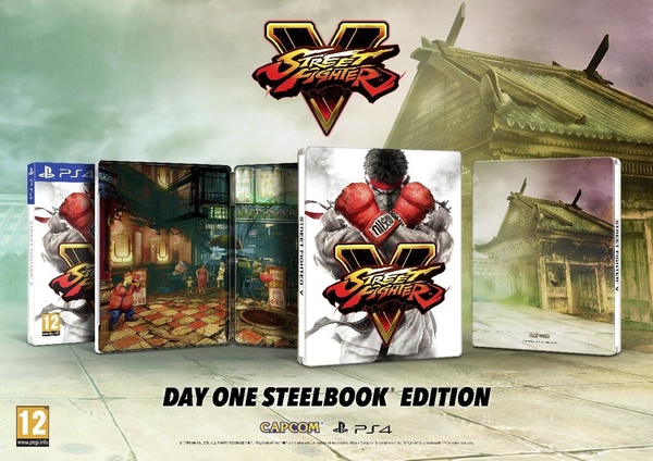 Una Steelbook Edition per il Day-One di Street Fighter V