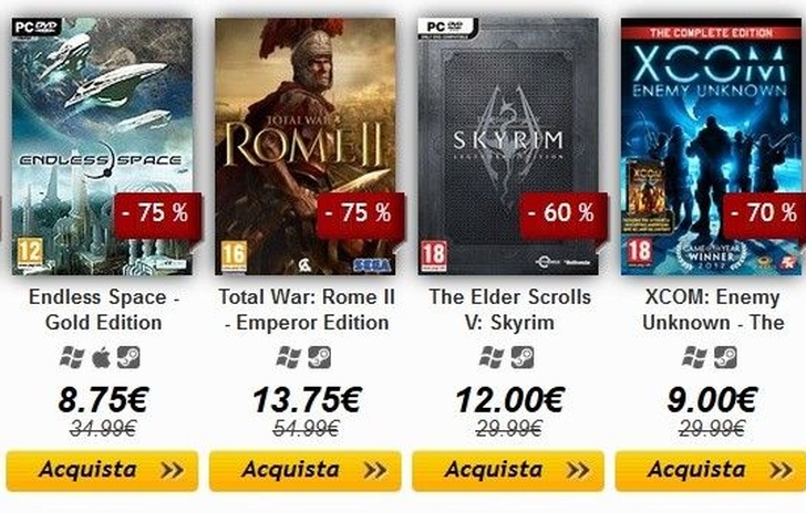 Ecco i Weekly Deals di DLgamer