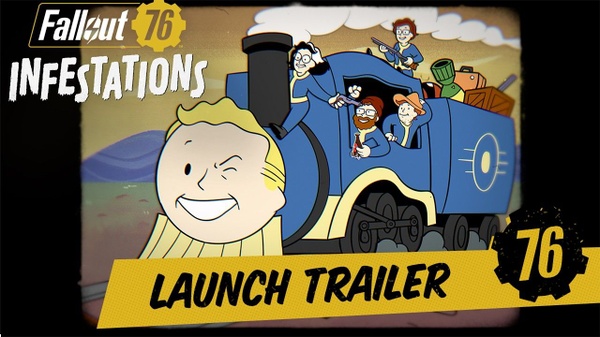 Fallout 76 - il trailer di lancio di Infestations