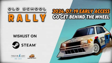 Old School Rally - Early Access Release Date Trailer