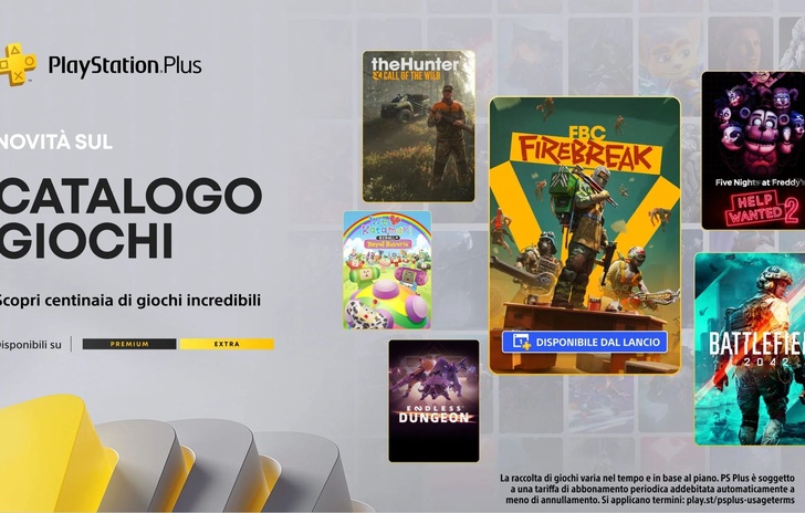 PlayStation Plus i giochi Extra e Premium di Giugno con FBC