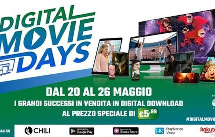 Ripartono i Digital Movie Days Tanti film a prezzi scontatissimi