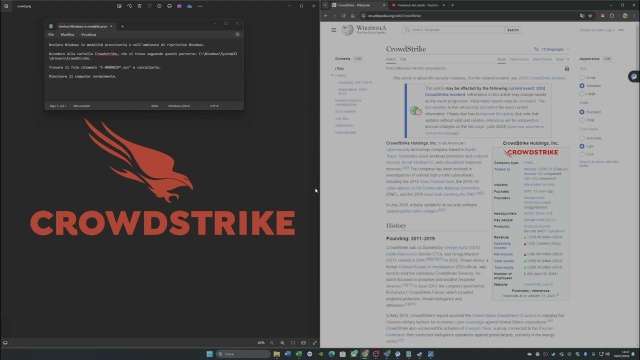 CrowdStrike vs SkyNET il bug che ferma lumanità