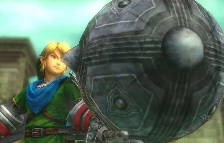 Link combatte coi Power Gloves