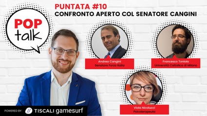 POPTalk #10 - Confronto aperto col senatore Andrea Cangini