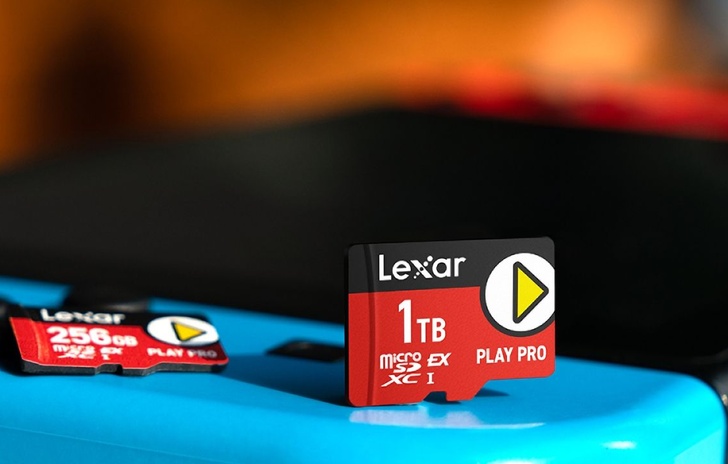 Nintendo Switch 2 Prima scheda microSD Express da 1 TB Lexar