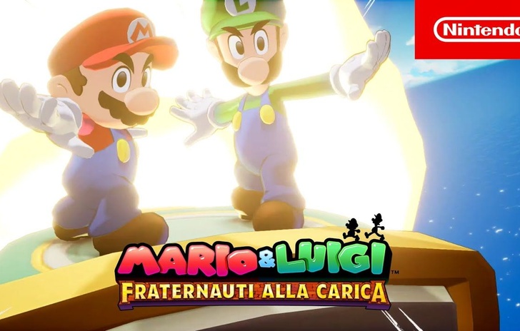 Mario Luigi Fraternauti alla carica il trailer di lancio