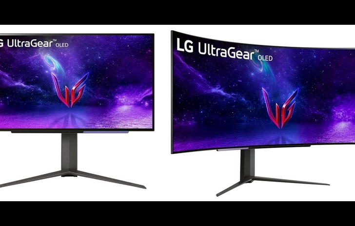 LG UltraGear OLED E luce fu