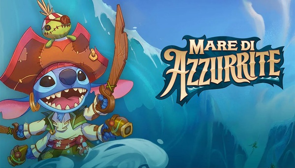 Mare di Azzurrite | Disney Lorcana di Ravensburger: la nuova espansione piratesca