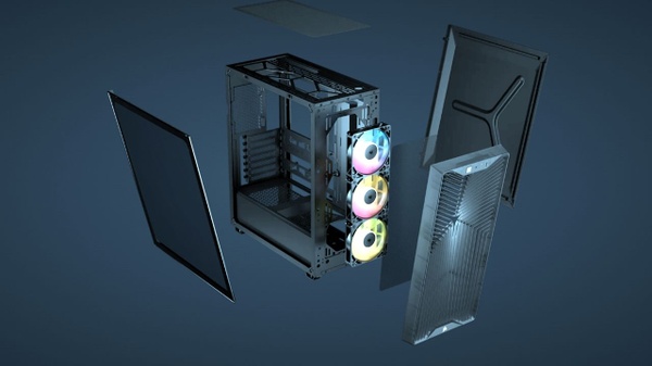 Corsair 3200D - Airflow spinto e design per build moderne