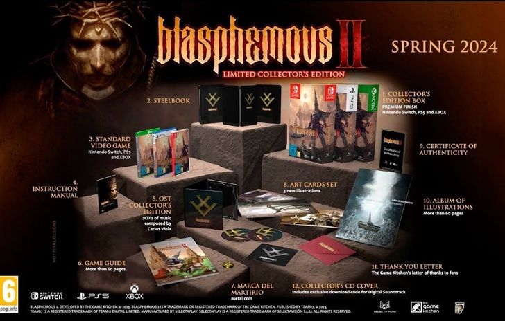 Blasphemous 2 la Collectors Edition arriva a maggio