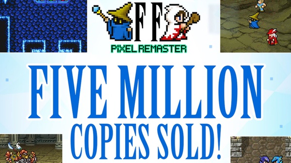 Final Fantasy Pixel Remaster, la collection arriva a 5 milioni di copie vendute