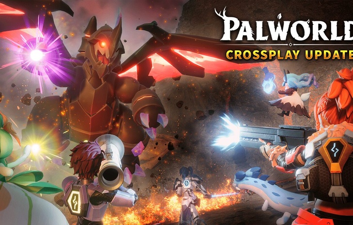 Palworld a fine mese laggiornamento con il crossplay