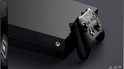 Ecco la scatola della Xbox One X