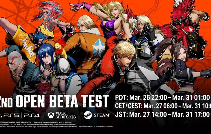 Fatal Fury City of the Wolves seconda open beta per il picchiaduro SNK