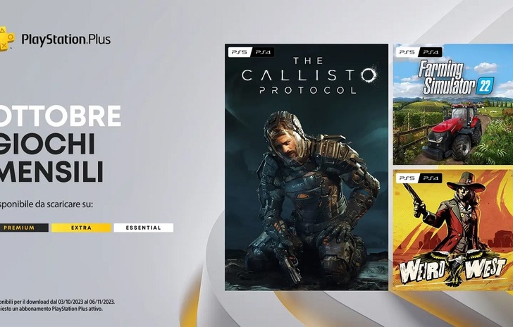 PlayStation Plus i titoli di Ottobre