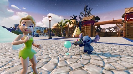 Stitch e Tinkerbell
