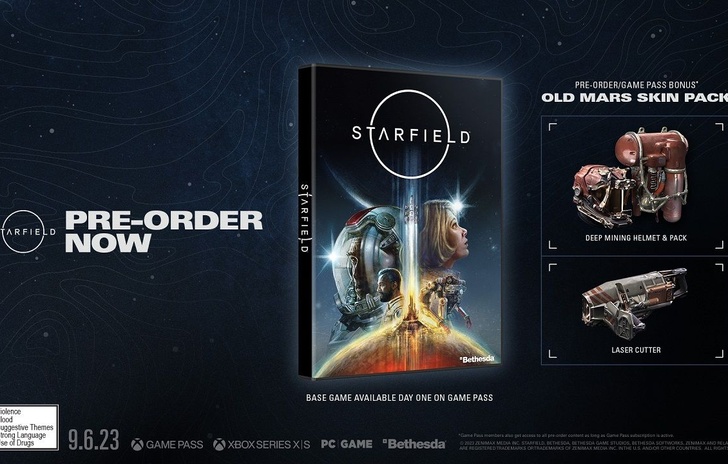 Starfield avrà un supporto fisico ma solo su Xbox Series XS