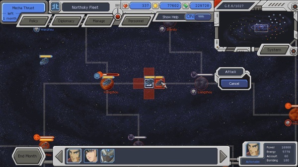 Chaos Galaxy, come il romanzo dei tre regni, in space – Recensione Switch