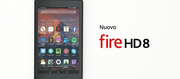 Amazon rinnova la sua linea di table Fire
