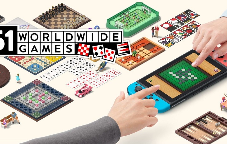 51 Worldwide Games i giochi da tavolo virtuali ora su Nintendo Music