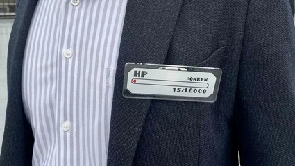 Targhetta con gli HP Residui: dagli RPG al posto di lavoro