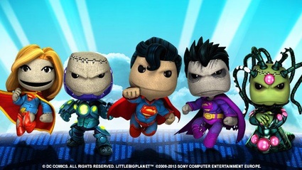 Il Premium Level Pack di DC Comics arriva su LBP2