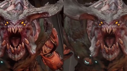 Primo video comparativo per Doom su Switch