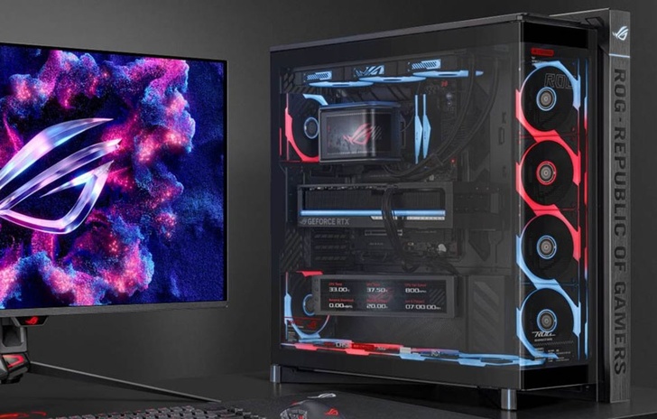 ASUS Republic of Gamers Nuova ventola ROG Eurux GR120 ARGB