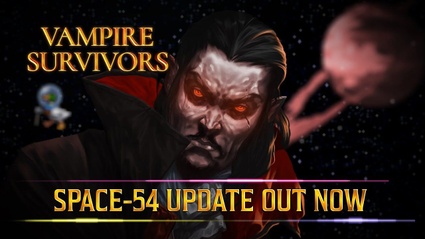 Vampire Survivors nello spazio con l'update Space-54: il trailer