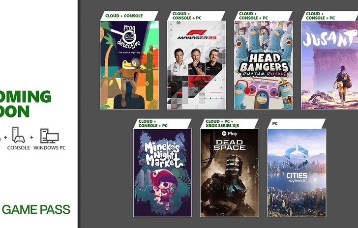 Game Pass la seconda ondata di ottobre