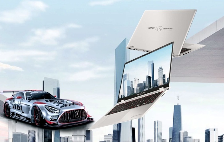 MSI laptop Mercedes Motorsport  Luxury gaming