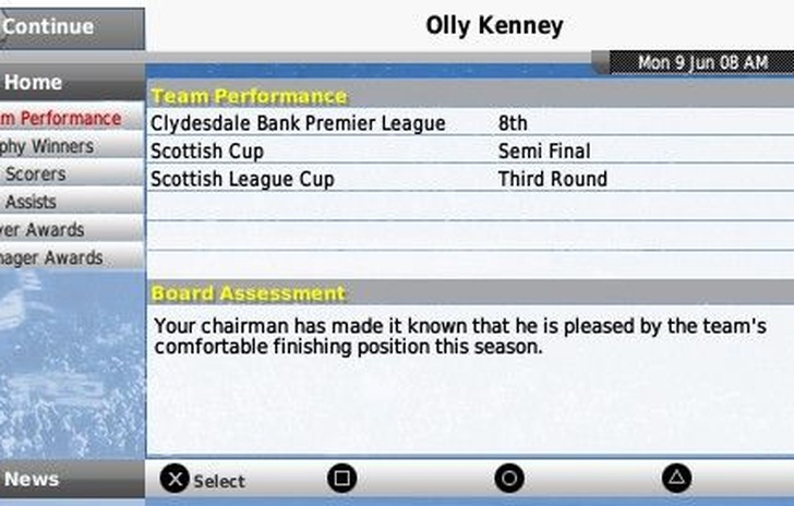 Football Manager Handheld 2008