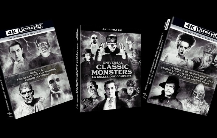 Universal Classic Monsters La collezione completa 4K