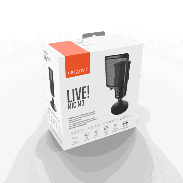 Creative presenta il Live! Mic M3