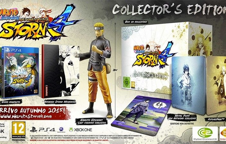 Svelate le edizioni speciali ed esclusive di Naruto SUNS 4