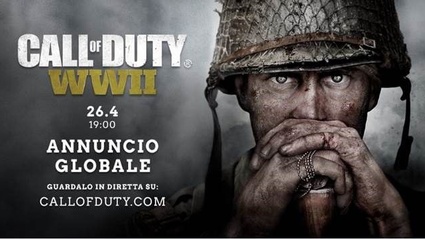 Il Reveal di Call of Duty: WWII in diretta streaming