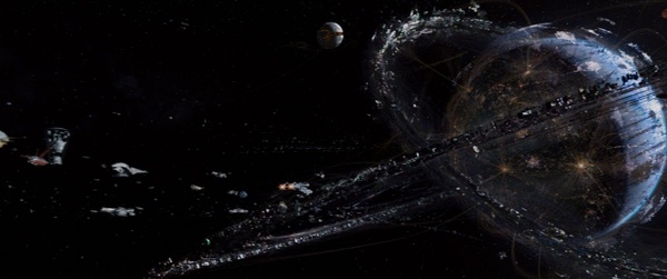 Ecco le prime foto per Jupiter: Il Destino dell'Universo