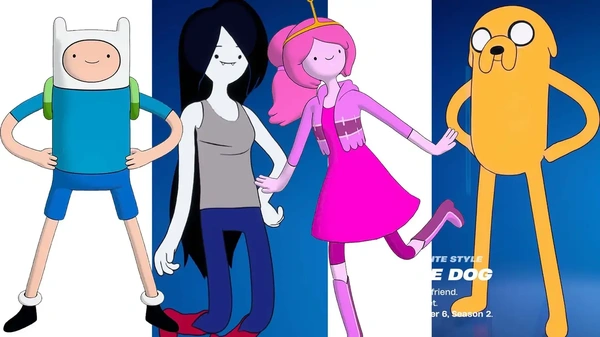 Fortnite: leaked le skin di Adventure Time