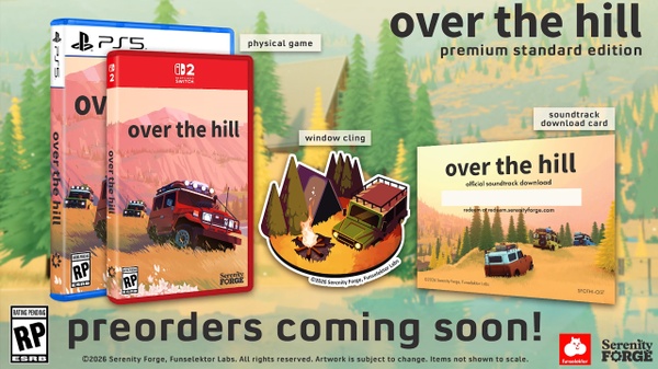 Over the Hill, annunciate le versioni console dell