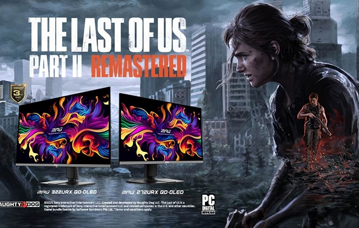 MSI e Sony in regalo The Last of Us Part II Remastered