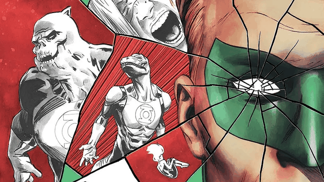 Le Lanterne Frattali sconvolgono luniverso di Lanterna Verde in Green Lantern Fractured Spectrum