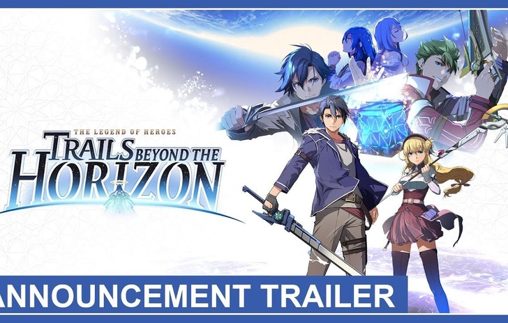 The Legend of Heroes Trails beyond the Horizon trailer di annuncio