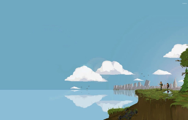Linizio di The Last of Us come un gioco 8bit