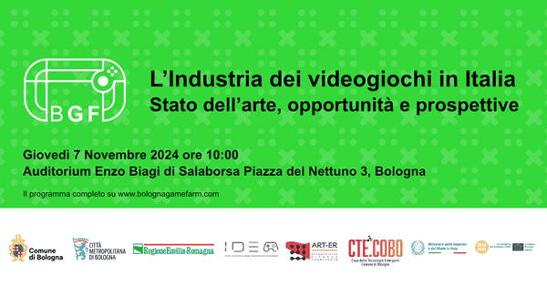 Bologna Game Farm e l'Industria dei Videogiochi in Italia