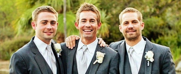 I fratelli di Paul Walker sul set di Fast & Furious 7