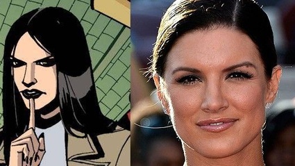 Daniel Cudmore e Gina Carano nel film di Deadpool!